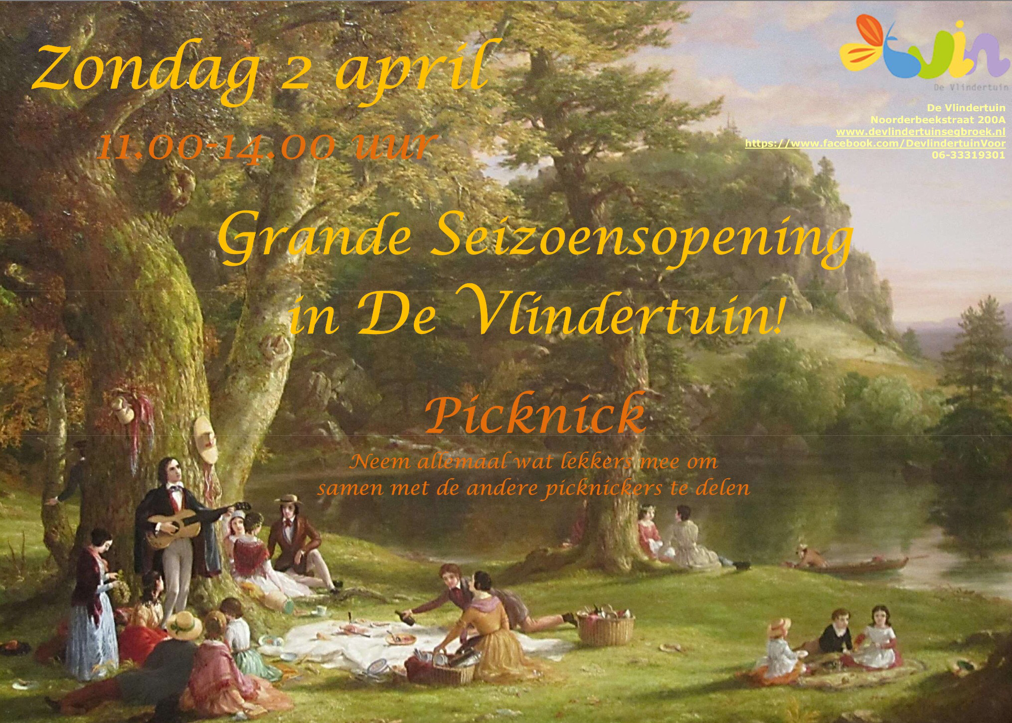 Picknick in de Vlindertuin - 2017