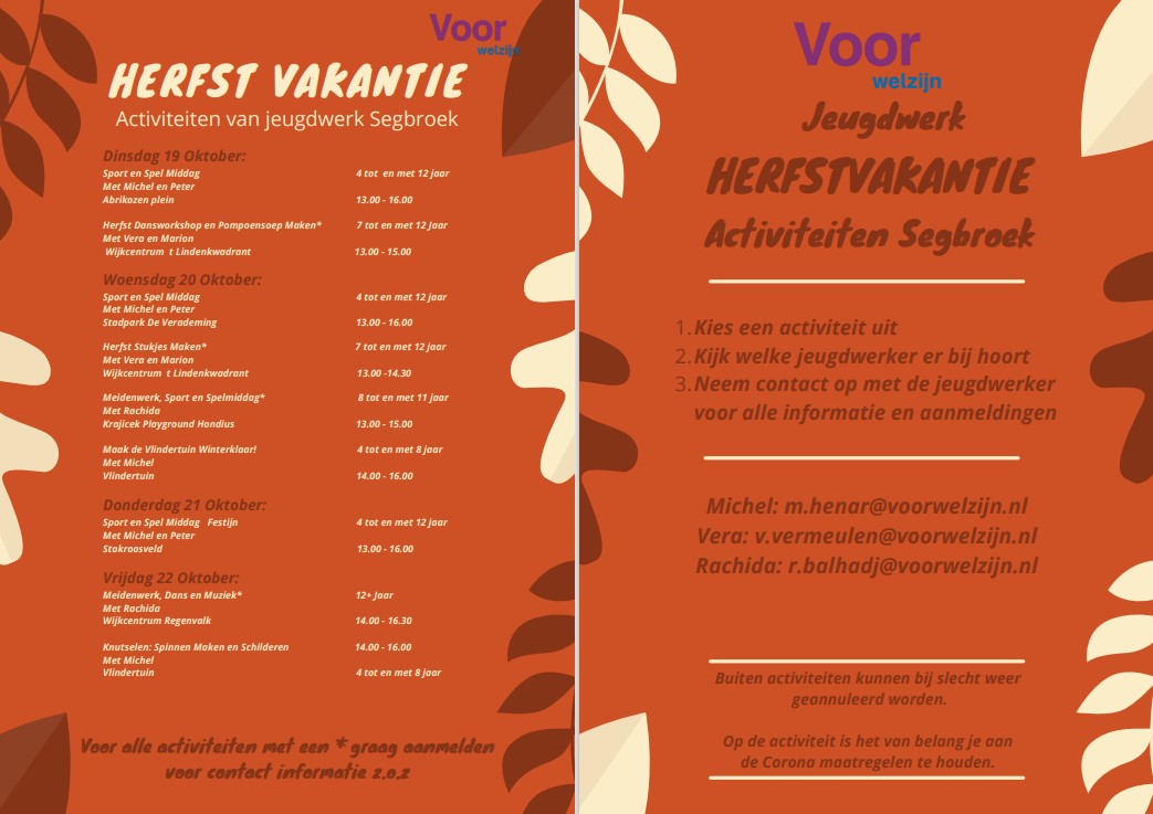 Herfstvakantie 2021